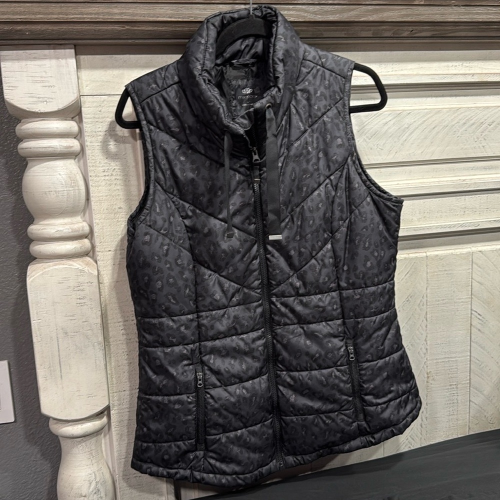 Maurice’s Leopard Print Vest - Size L